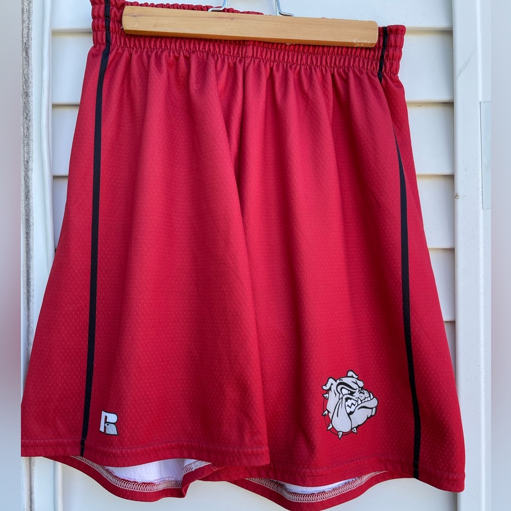 Red Bulldog athletic shorts